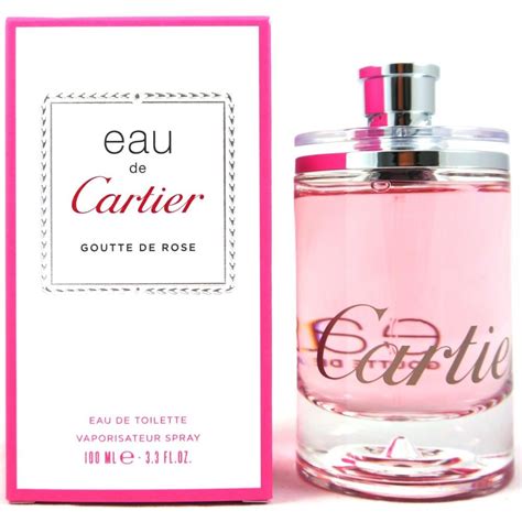 eau de cartier goutte de rose 100 ml